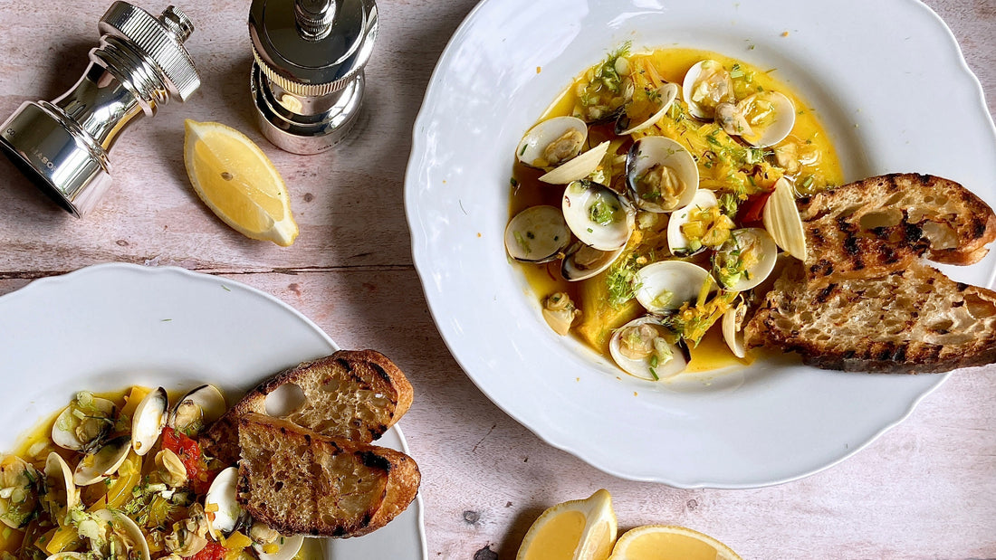 Braised Fennels & Clams