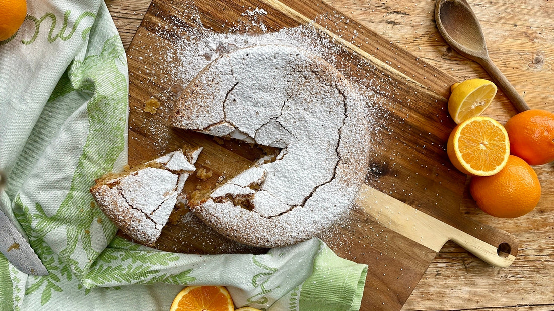 Gluten Free Mallorcan Almond and Citrus Cake Cole & Mason UK