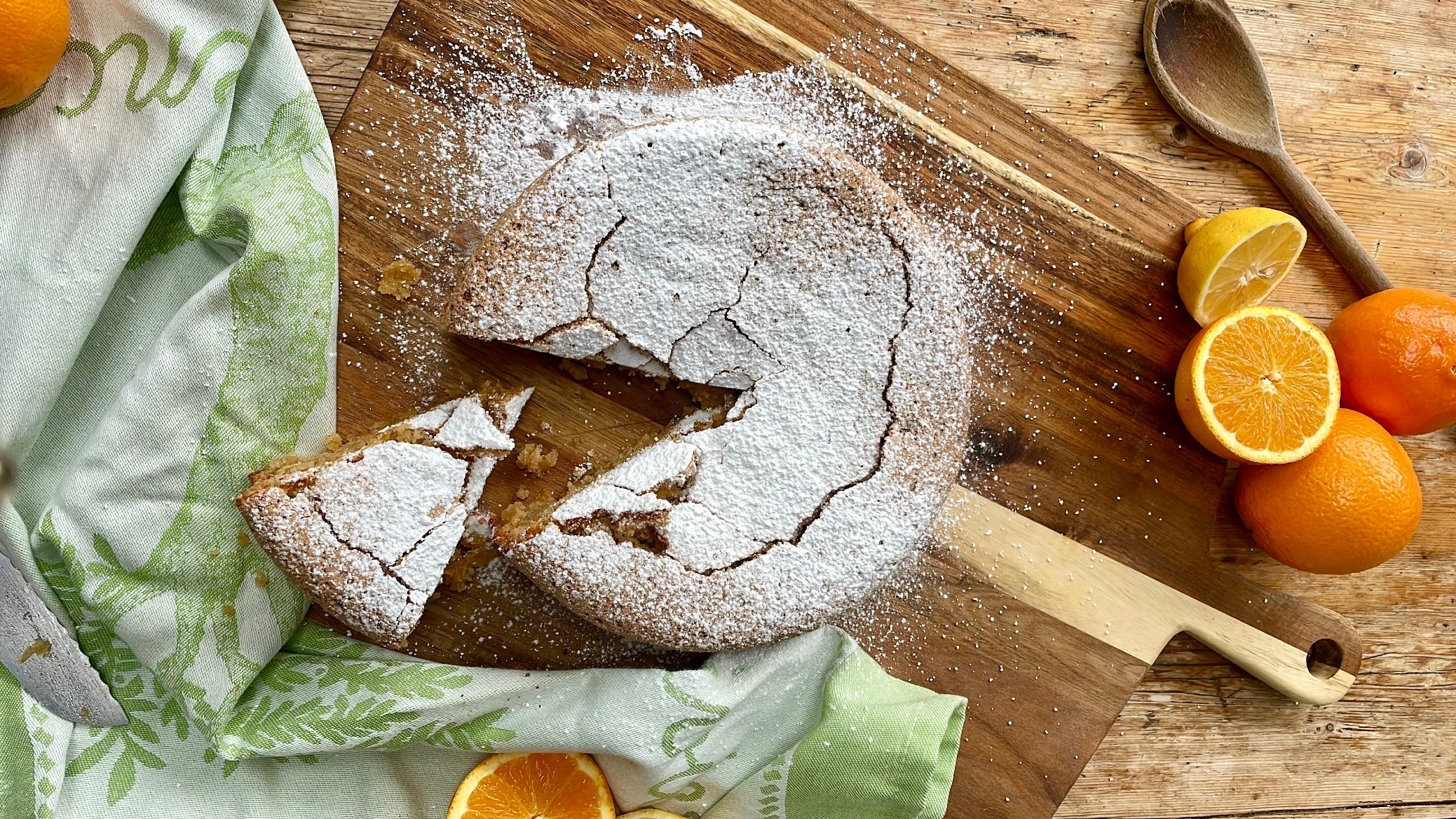 Gluten Free Mallorcan Almond and Citrus Cake Cole & Mason UK
