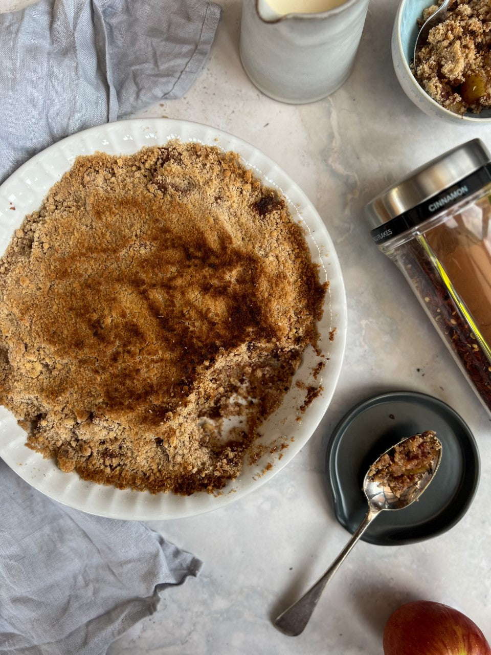 Gluten-Free Apple & Pear Crumble Cole & Mason UK