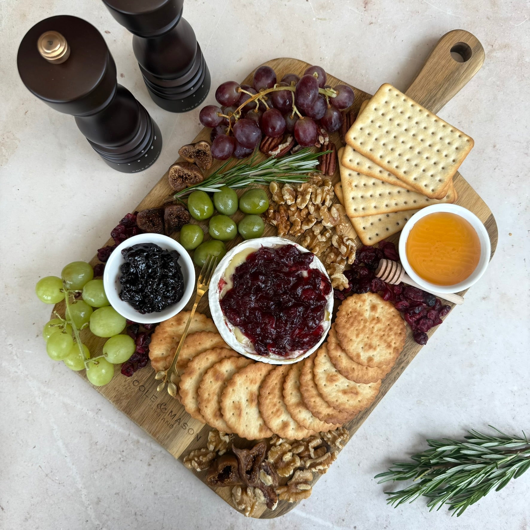 Camembert Sharing Board