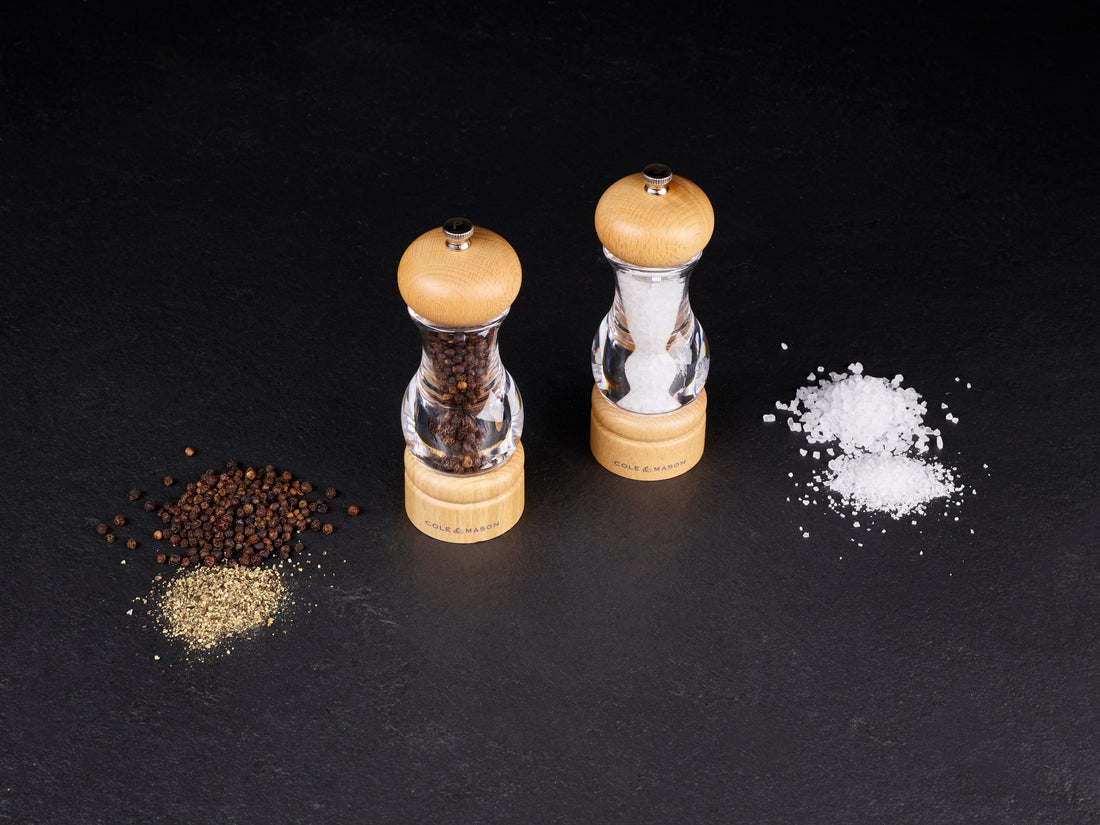 Differences between a salt mill and a pepper mill Cole & Mason UK