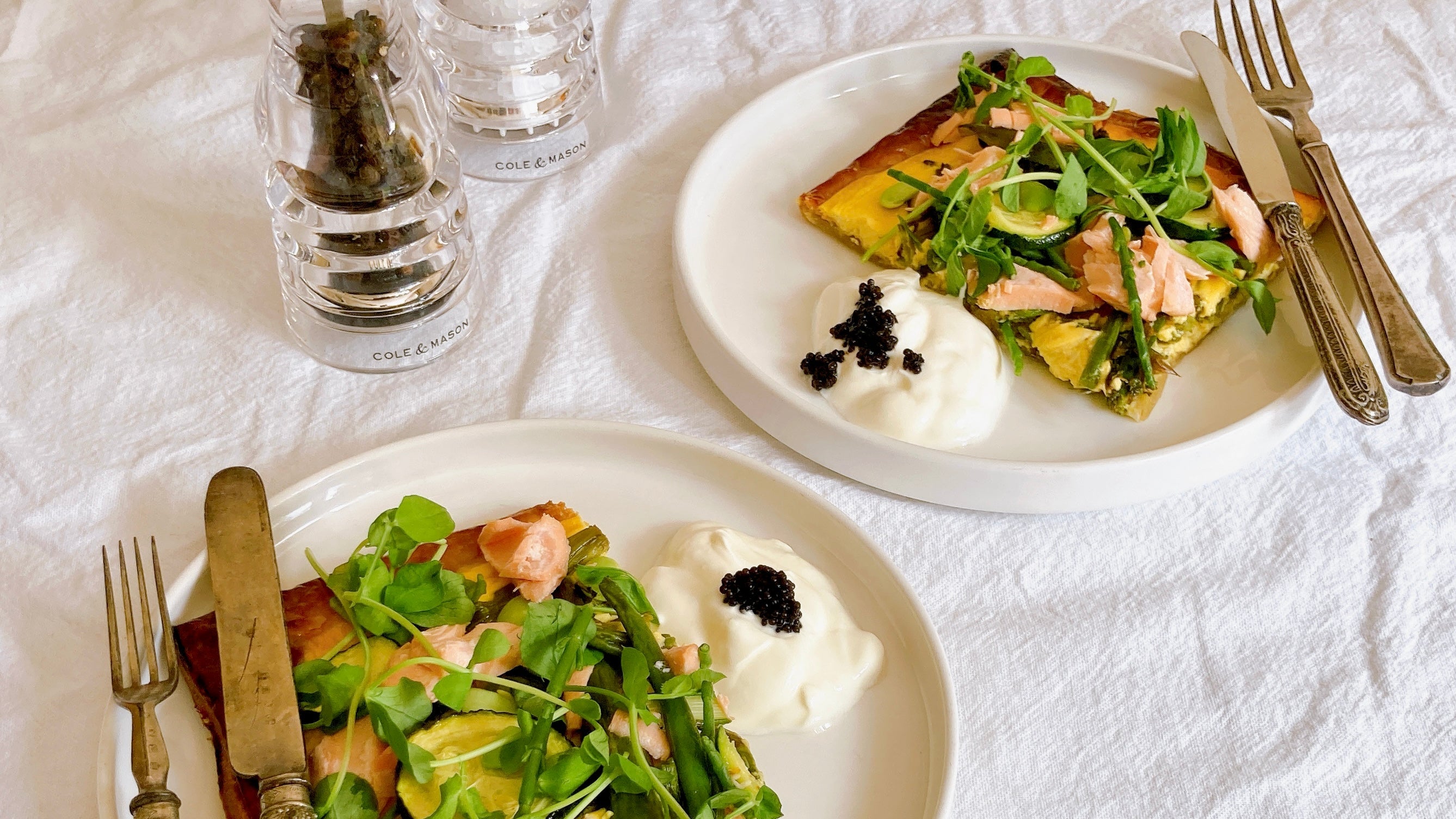 Spring Vegetable Tartlet