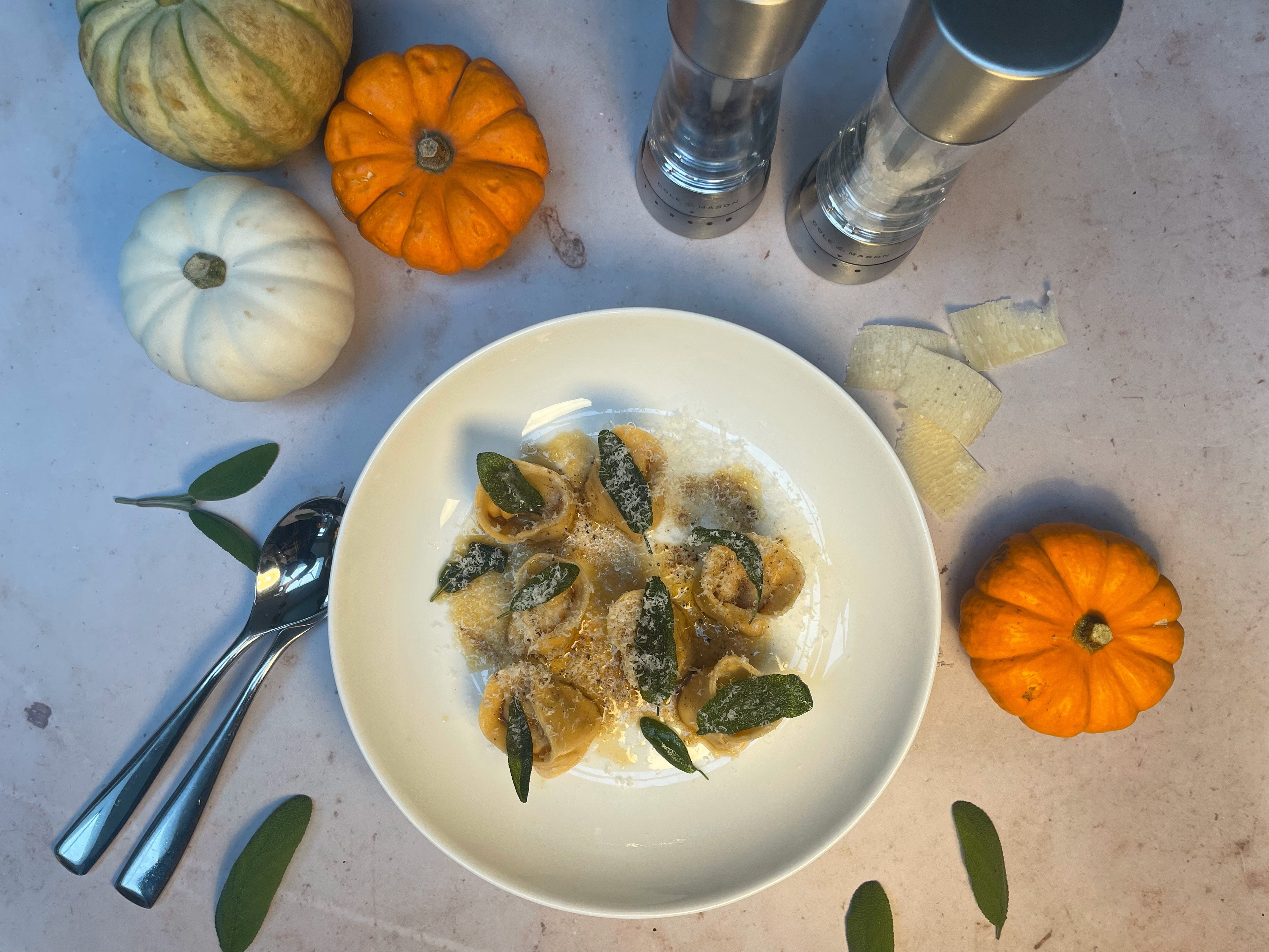 Pumpkin & Ricotta Tortellini
