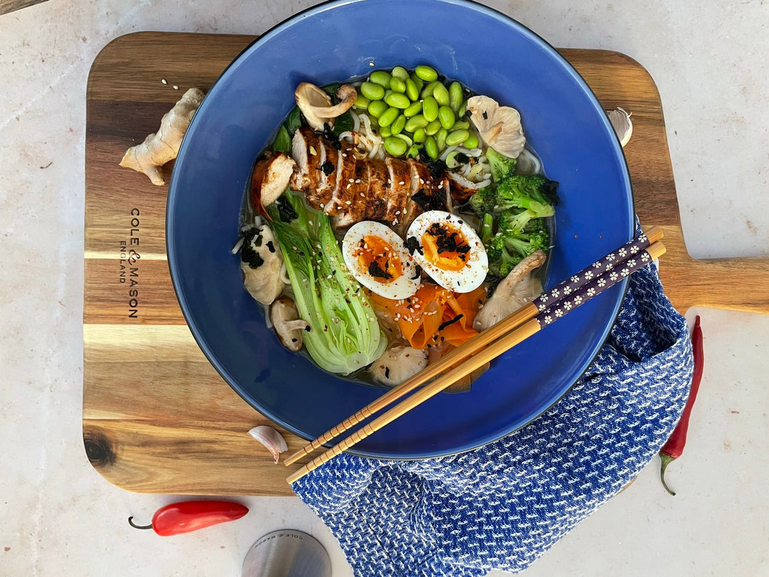 Chargrilled Chicken Ramen Bowls Cole & Mason UK