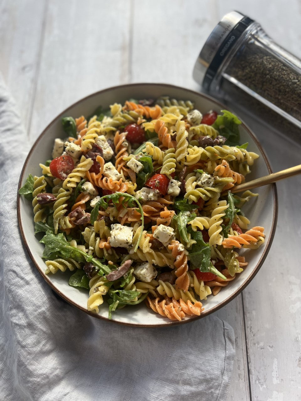 Vegetarian Gluten Free Summer Pasta Salad Cole & Mason UK