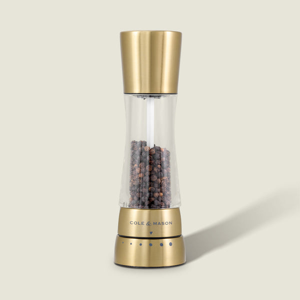 Derwent Gold Salt & Pepper Mill