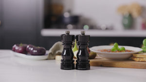 London Red Acrylic Salt & Pepper Mills 150mm