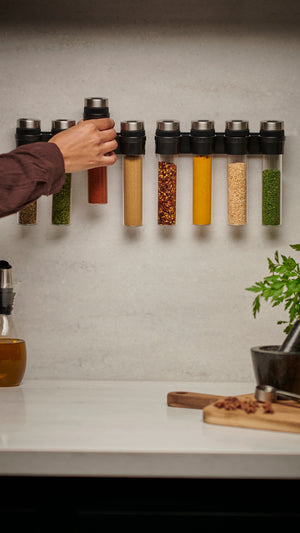 Cole & Mason Shadwell Slim-Mount Spice Storage product image 11.